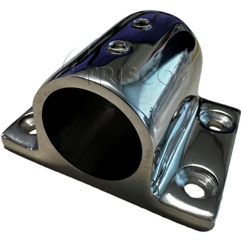 Stainless steel 316 tube holder 22mm